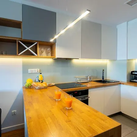Slate Apartment In Lubicz City Center By Apart Service * Krakov