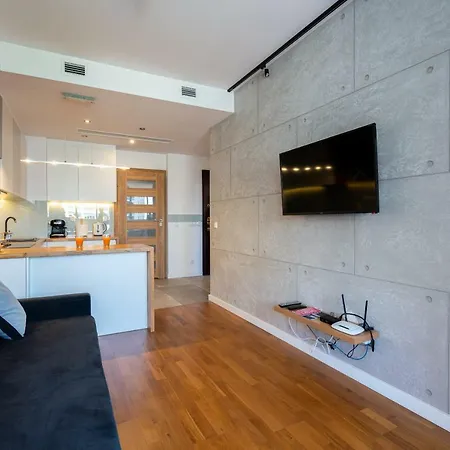 Slate Apartment In Lubicz City Center By Apart Service Krakov
